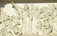 Šv. Petro pamokslas. Vytauto Kandroto fotografija