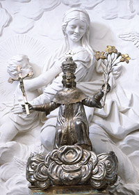 Šv. Kazimiero statulėlė. Antano Lukšėno fotografija