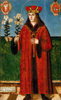 Šv. Kazimieras Trirankis. Apie 1520 m. Antano Lukšėno fotografija