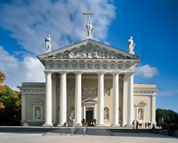 Vilniaus katedra.  Antano Lukšėno fotografija