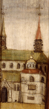 Vilniaus katedra XVII a. 