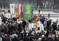 Iškilminga Velykų procesija, 2010. Dainiaus Tunkūno fotografija
